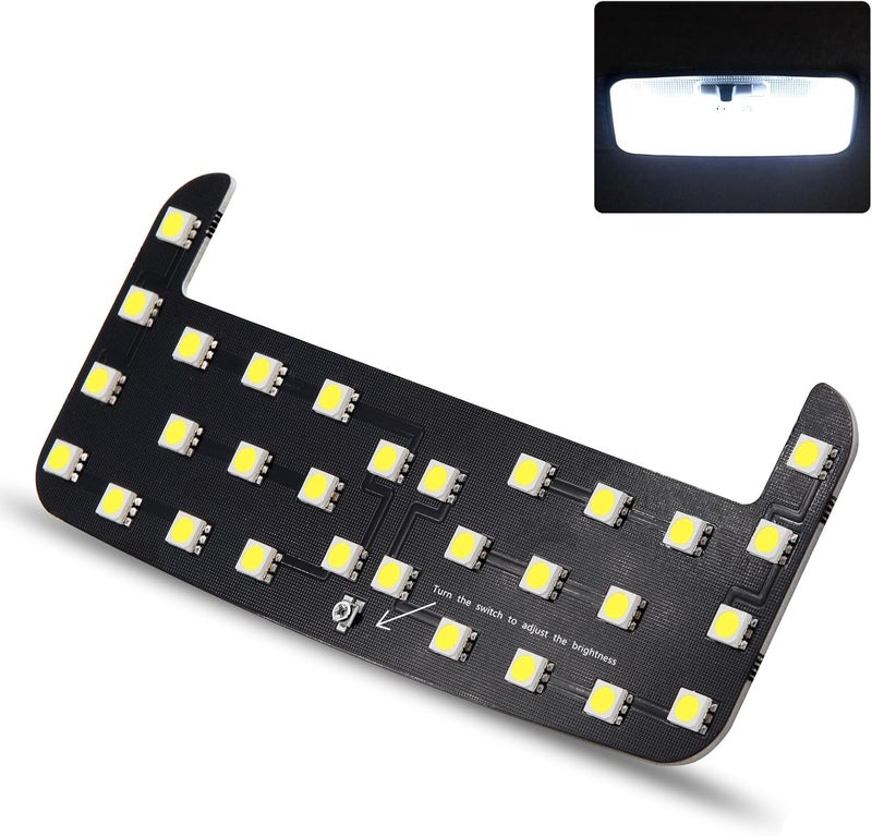 Zenhon LED Light,Interior Dome Lighting Upgraded Accessory,6000K Pure White Light,Brightness Can Adjust,For Toyota Tacoma(3rd Gen,2016-2023),FJ Cruiser,4Runner,Rav4,Camry,Corolla,Highlander,Prius - Image 1